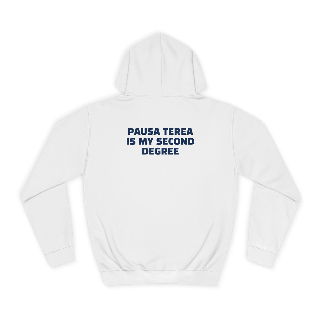 OVERSIZED HOODIE | "PAUSA TEREA IS MY SECOND DEGREE"
