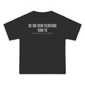 OVERSIZED T-SHIRT | "SE MI VEDI FLIRTARE CON TE, PERFAVORE COLLABORA"