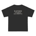OVERSIZED T-SHIRT | "MY FAVOURITE STUDY GROUP E' QUELLO DELL'APERITIVO"