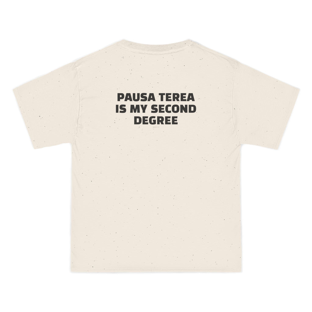 OVERSIZED T-SHIRT | "PAUSA TEREA IS MY SECOND DEGREE"