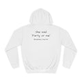 OVERSIZED HOODIE | "SHE SAID "PARTY OR ME" SOMETIMES I MISS HER"