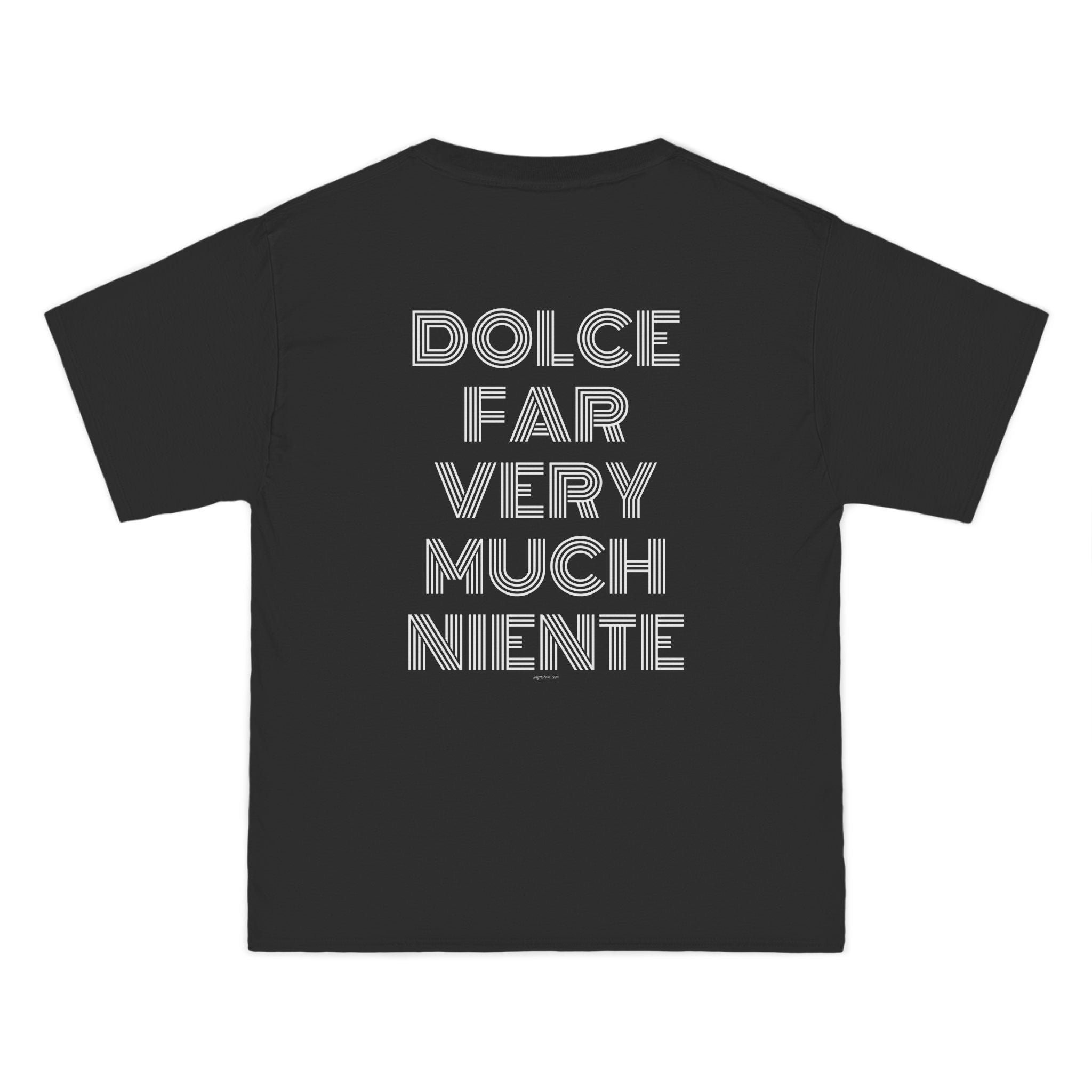 OVERSIZED T-SHIRT | "DOLCE FAR VERY MUCH NIENTE"