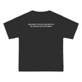 OVERSIZED T-SHIRT | "BRUNETTE IS FOR BOYS, BLONDE IS FOR MEN"