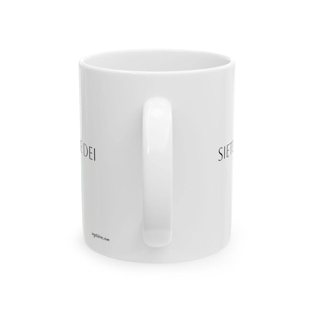 TAZZA IN CERAMICA | "SIETE ANCORA E OGGI COME SEMPRE DEI POVERI COMUNISTI"