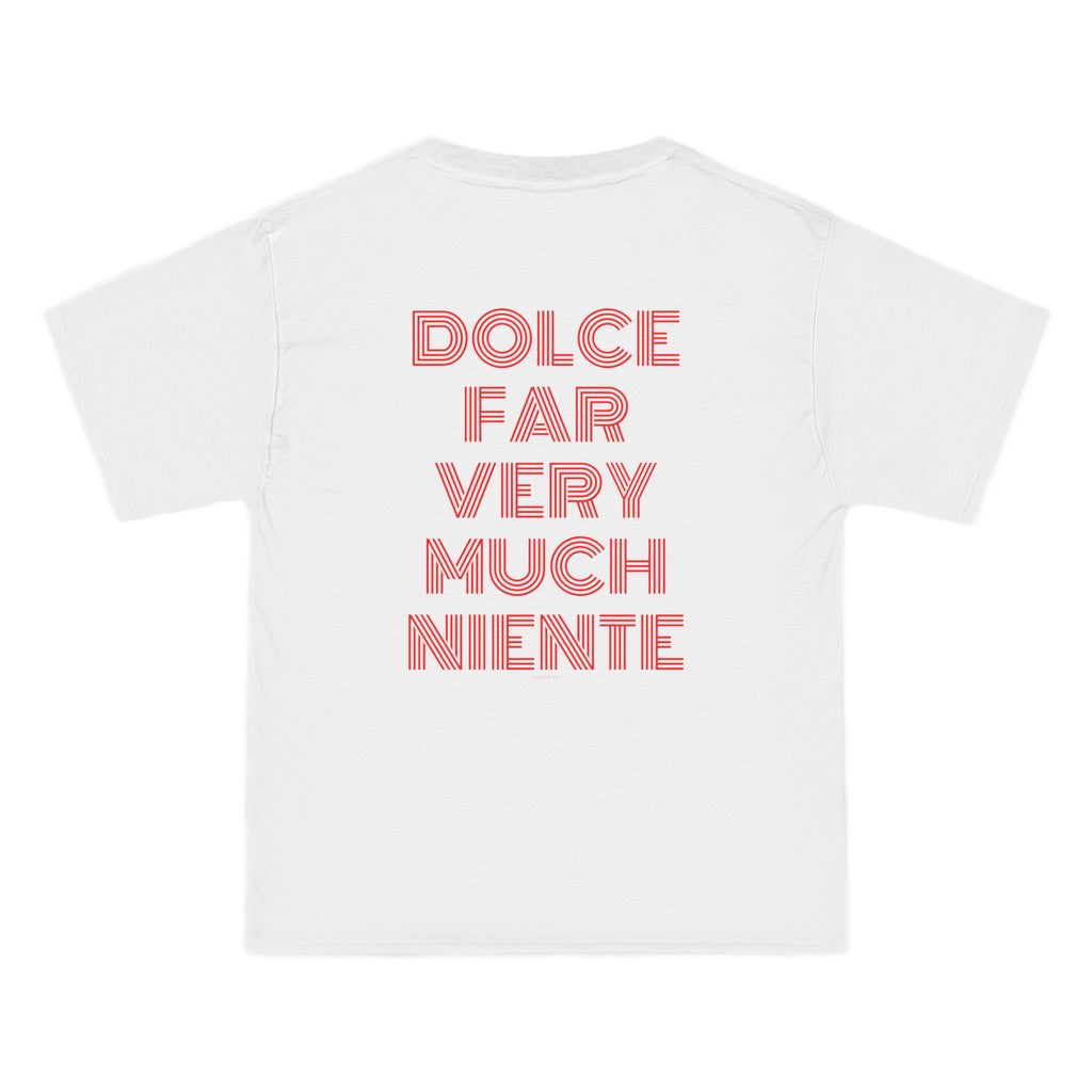 OVERSIZED T-SHIRT | "DOLCE FAR VERY MUCH NIENTE"