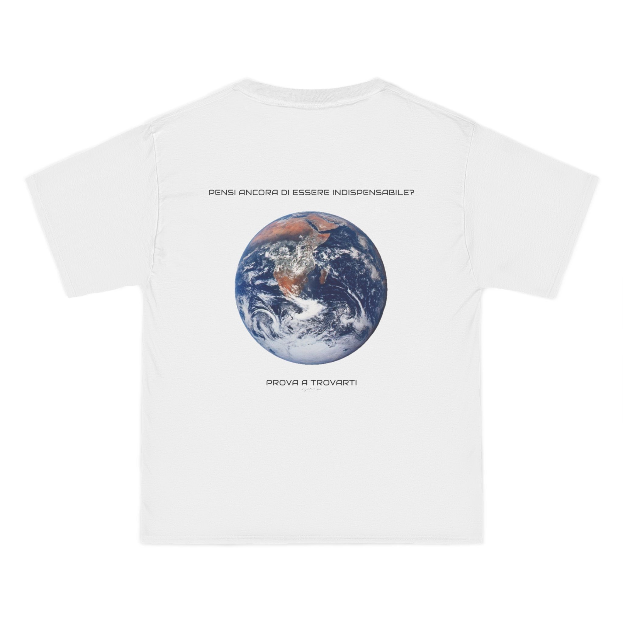 OVERSIZED T-SHIRT | "PENSI ANCORA DI ESSERE INDISPENSABILE? PROVA A TROVARTI"