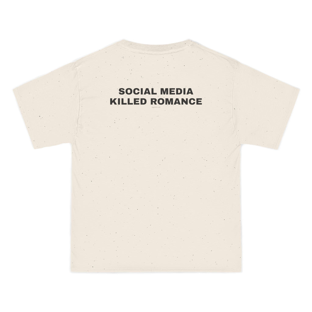 OVERSIZED T-SHIRT | "SOCIAL MEDIA KILLED ROMANCE"